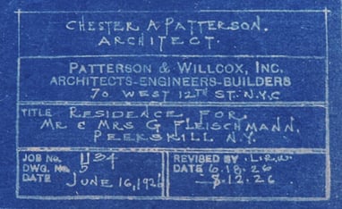 Image of house blueprint