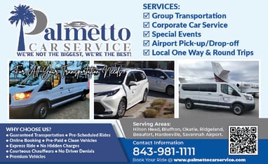 Airport Transportation Savannah Hilton Head, Bluffton