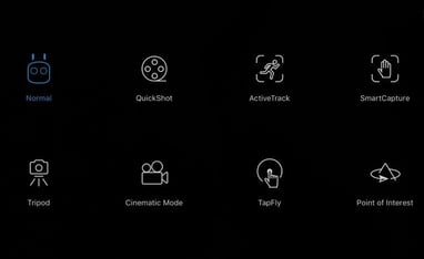 DJI Quick Shot Modes