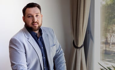 Daumantas Karpavičius žiūri į priekį