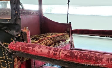 inside 16th century Philip II's Coach