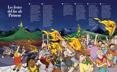 Altes de les festes del foc dels Pirineus - El dimoni pelut edicions