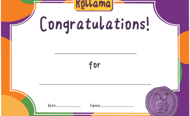Rollama certificate