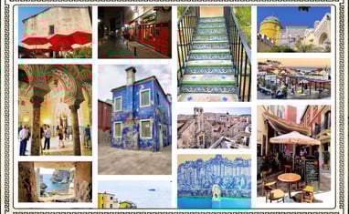 alonga travel pictures collage