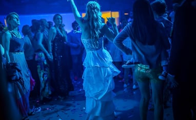 Novia bailando