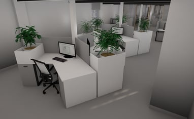 Biuro "8 devices" interjeras