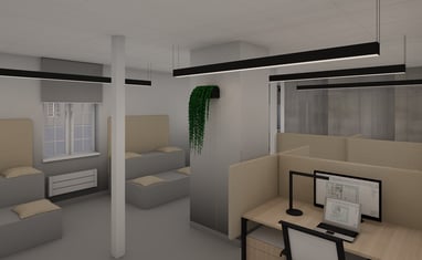 Biuro "8 devices" interjeras