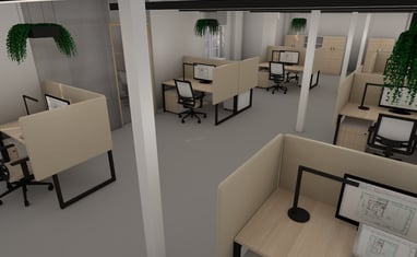Biuro "8 devices" interjeras