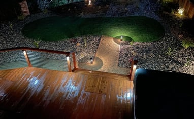 Deck, Stone  Landscaping 