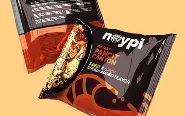 It's just a concept of pansit canton here in the Philippines