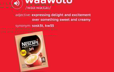 Nescafe Sweet & Creamy Campaign
