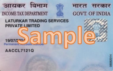 Company Pan Card