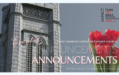 EVENTS & ANNOUNCEMENTS