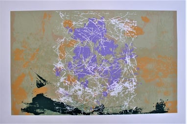 “Thoughts”, Handpulled Limited Edition Serigraph
