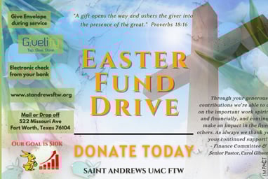Easter Fund Drive