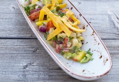 ceviche de mango