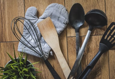 utensilios de cocina para cocinar