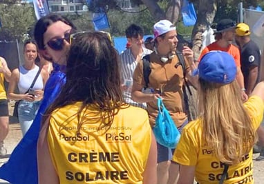 Delta festival crème solaire gratuite pour protéger les festivaliers