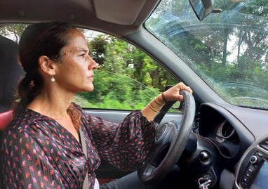 driving in Senegal