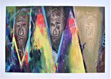 ​“Silent Witnesses” - 107 Color Handpulled Serigraph