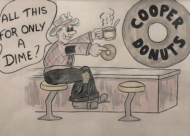 Cooper Donuts - Blanche's "All This For A Dime" Drawing