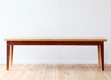 DIELEREI Bank aus Holz