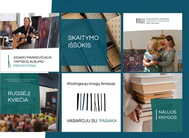 Kanovičiaus bibliotekos vizualinio identiteto dizainas