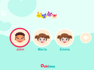 Up to 4 children can play and have fun