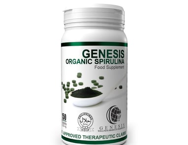Known as the original Genesis Organic Spirulina
