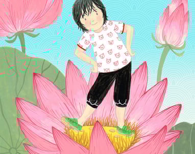 Big Feet picturebook by Lim Lay Har illustrations by Lim Lay Koon publisher Oyez!Books