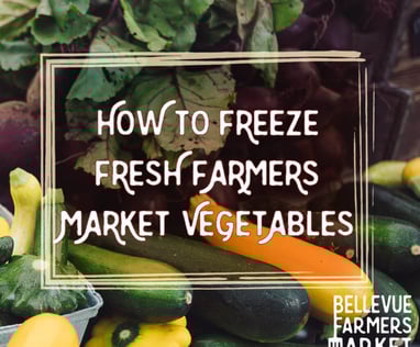 Vegetables such as squash and zuccini ready to freeze