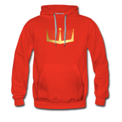 Men’s DINKING Gold Ombre Premium Hoodie