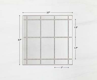 Measurements of Cut-N-Tear Cutting Die from Wintertime Crafts