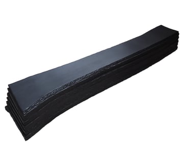 Sculpted bench in black in oak wood. Japanese craft minimalism