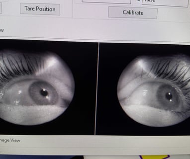 Eye-tracking picture