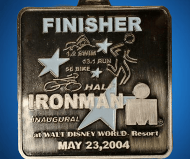 2004 Walt Disney World Half Ironman Triathlon Medal