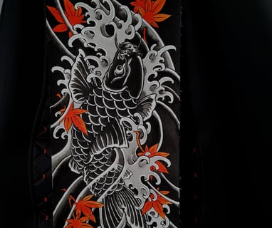 japanese tattoo koi sleeve munich germany irezumi