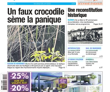 Journal le littoral de Charente Maritime nettoyage des tombes