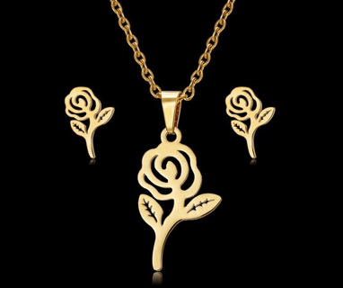 Collier fleur