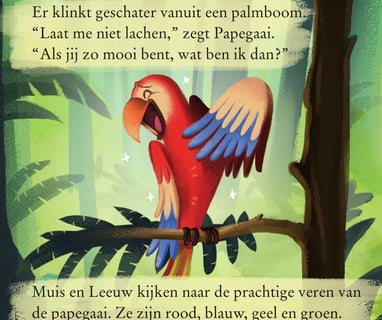 a parrot sitting on a tree branch