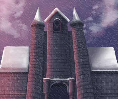 a castle like structure with a tower
