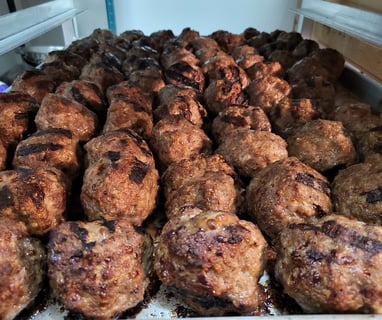 Charbroiled Meatballs