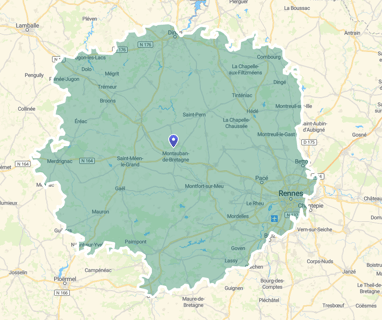 Carte des livraisons