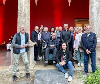 Visita Centro el Carme, exposición de fotografia