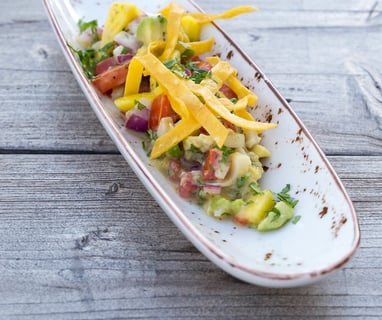 ceviche de mango