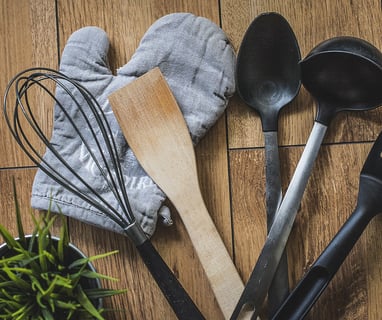 utensilios de cocina para cocinar