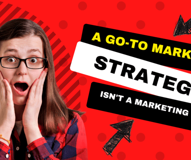 A marketing strategy is not a plan