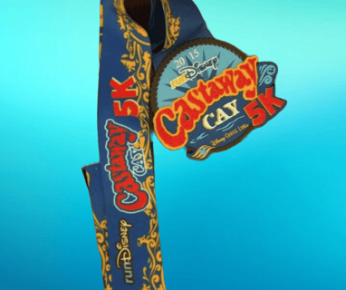 2015 Disney Castaway Cay 5K Medal