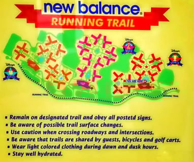 Disney's All Star Resorts Running Trails