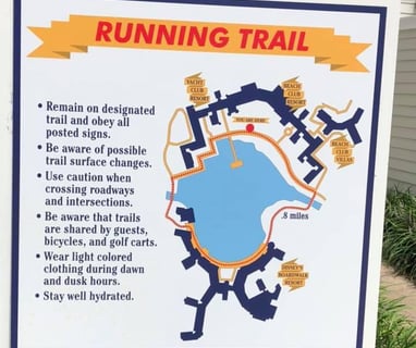 Disney's Boardwalk Running Trail